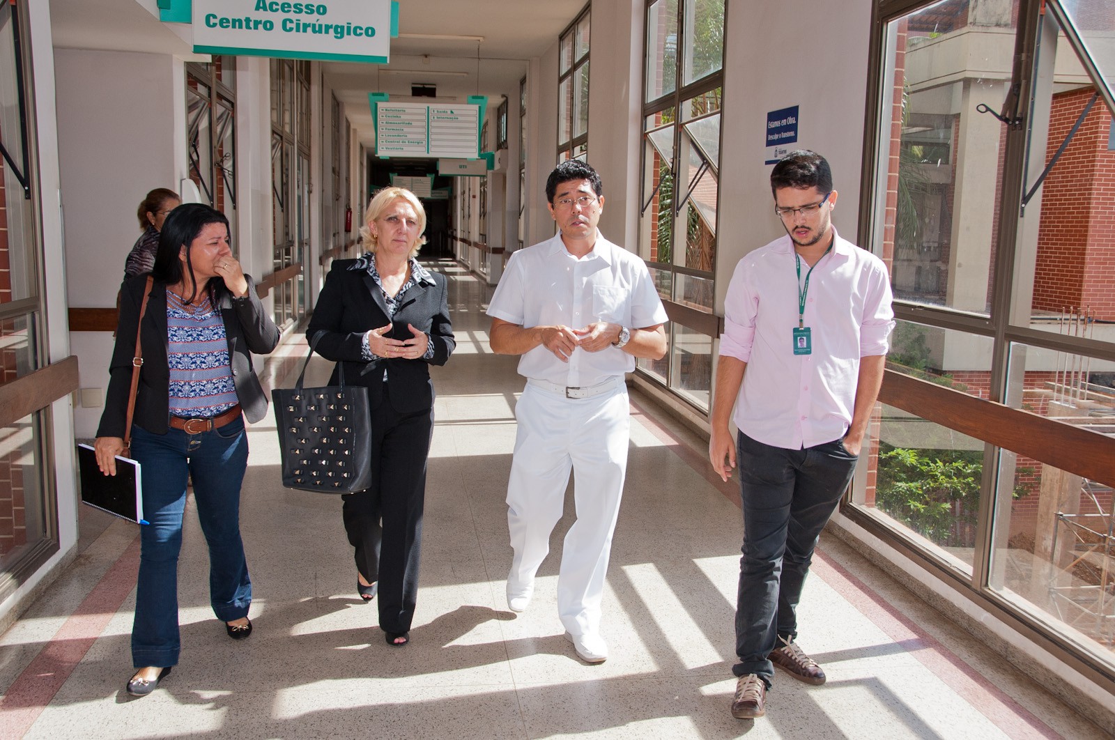 Vistoria no Hospital Geral de Palmas