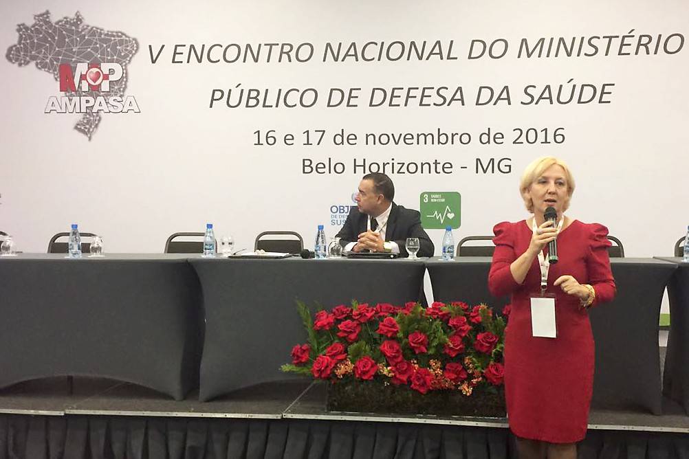 Promotora de Justiça também proferiu palestra