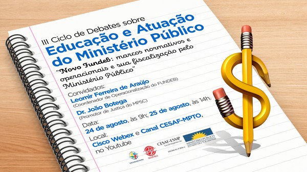 O objetivo do evento é proporcionar aos participantes conhecimentos sobre a estrutura e o funcionamento do novo Fundeb e dos Conselhos de Acompanhamento e Controle Social