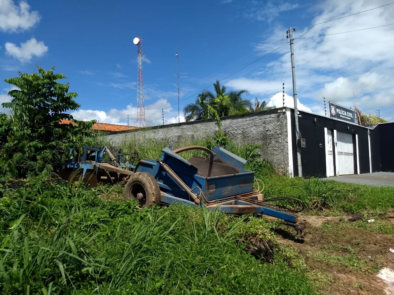 Os equipamentos  foram apreendidas estão na Delegacia de Polícia