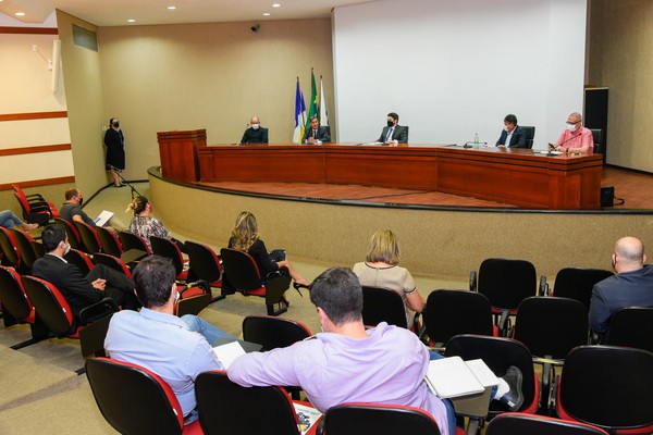 Evento ocorreu no sede do MPTO, respeitando as regras de distanciamento social