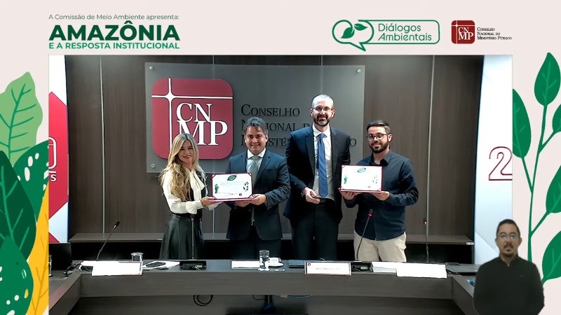 Integrantes do MPTO receberam o “Selo de Excelência Ambiental do Conselho Nacional do Ministério Público”