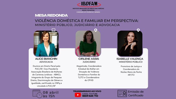 Promotora de Justiça representa MPTO em evento sobre Violência Doméstica e Familiar