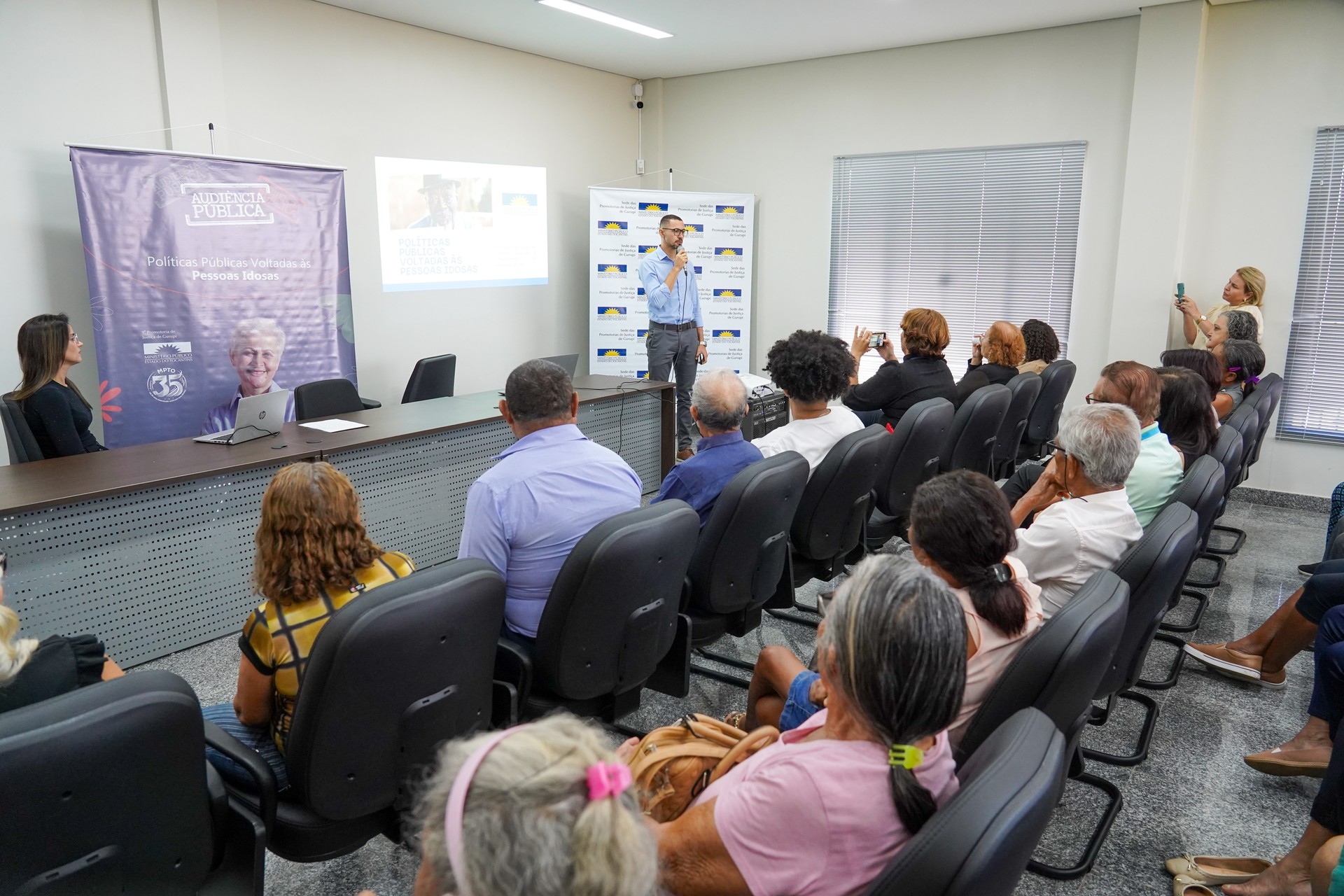 Representante do Conselho Municipal da Pessoa Idosa, Wylker Sousa