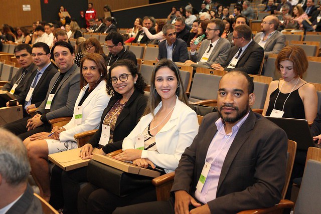 Representantes do MPTO durante evento