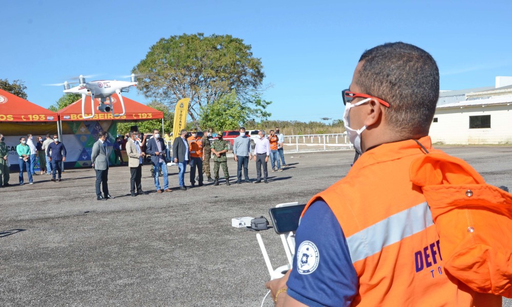 Drones irão sobrevoar diariamente as áreas de preservação ambiental