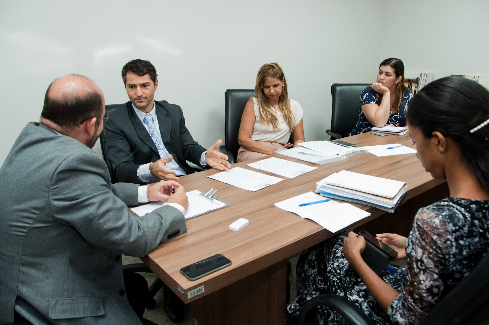 Reunião do Caopij com o Secretário da Saúde, Marcos Esner Musafir