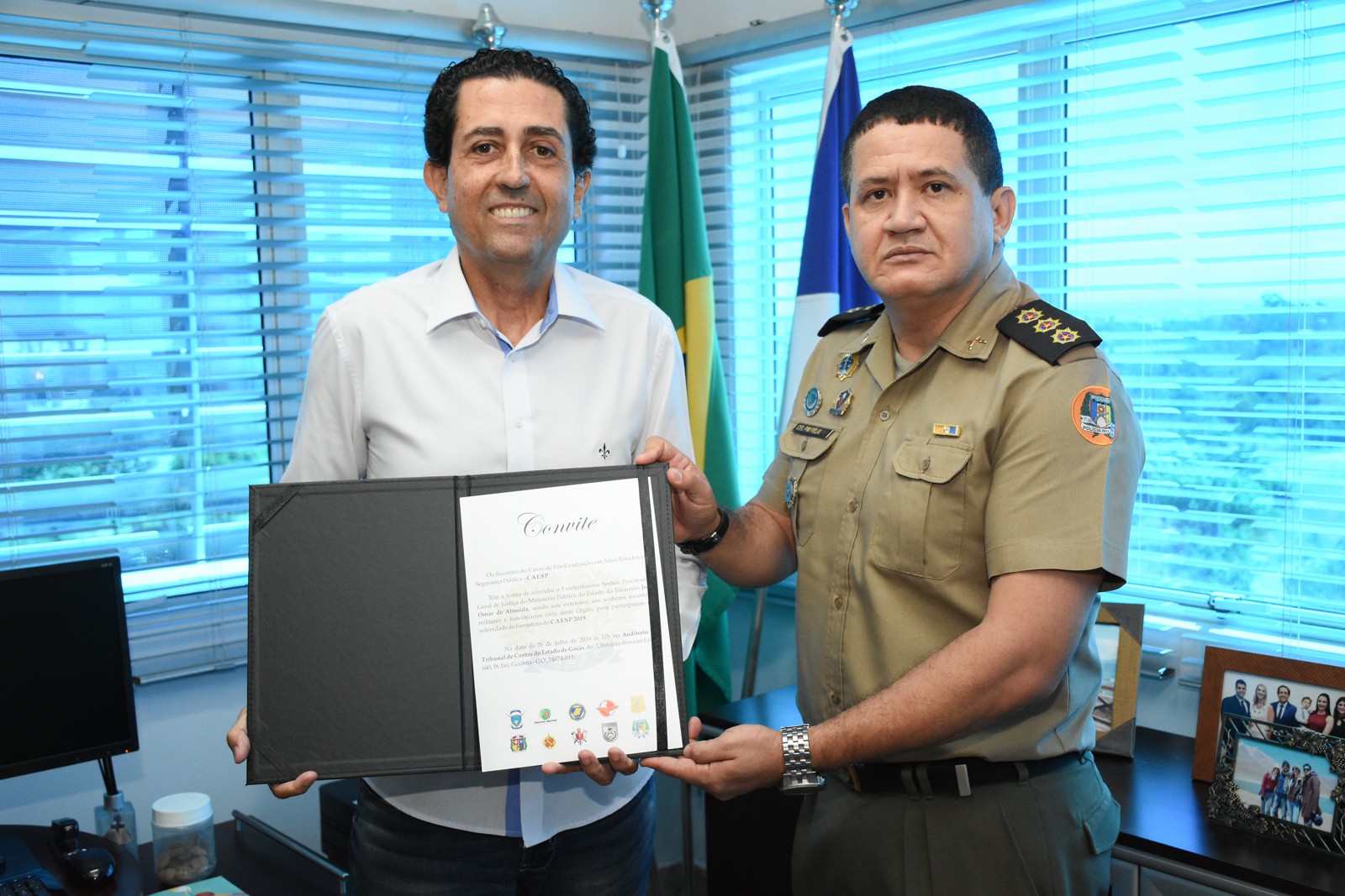Visita de cortesia foi realizada nesta sexta, 7