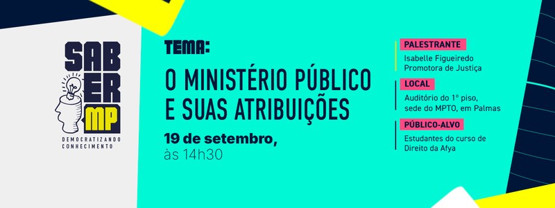 O encontro terá como tema “O Ministério Público e suas atribuições” e será conduzido pela promotora de Justiça Isabelle Figueiredo