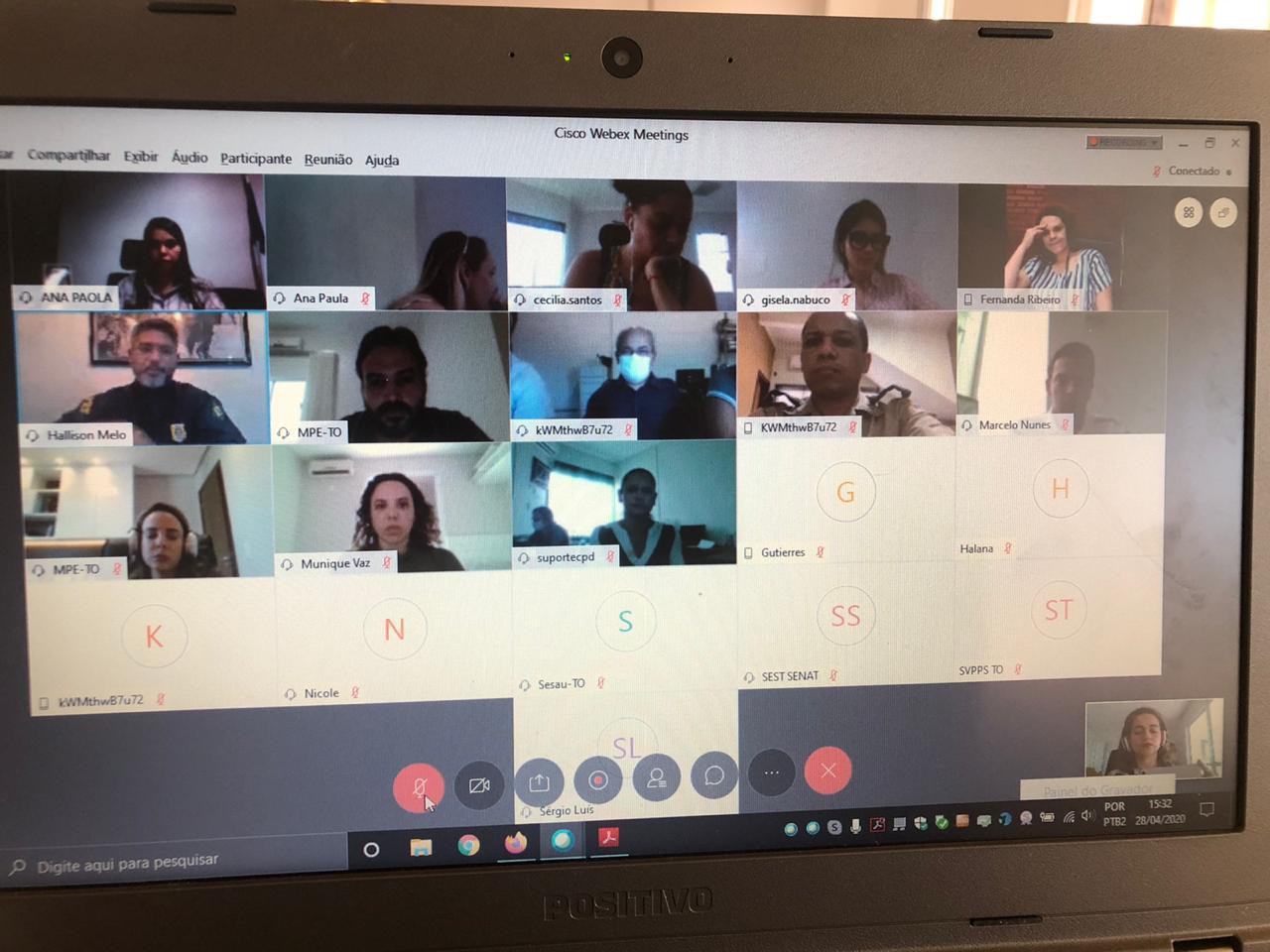 Reunião ocorreu por videoconferência