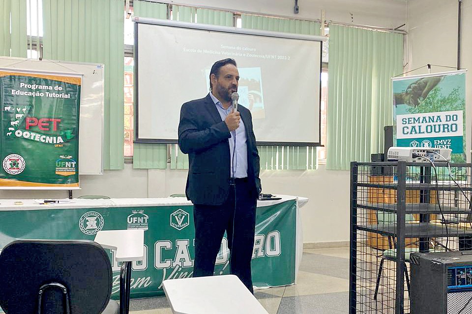 Palestra foi ministrada no campus da UFNT, em Araguaína.