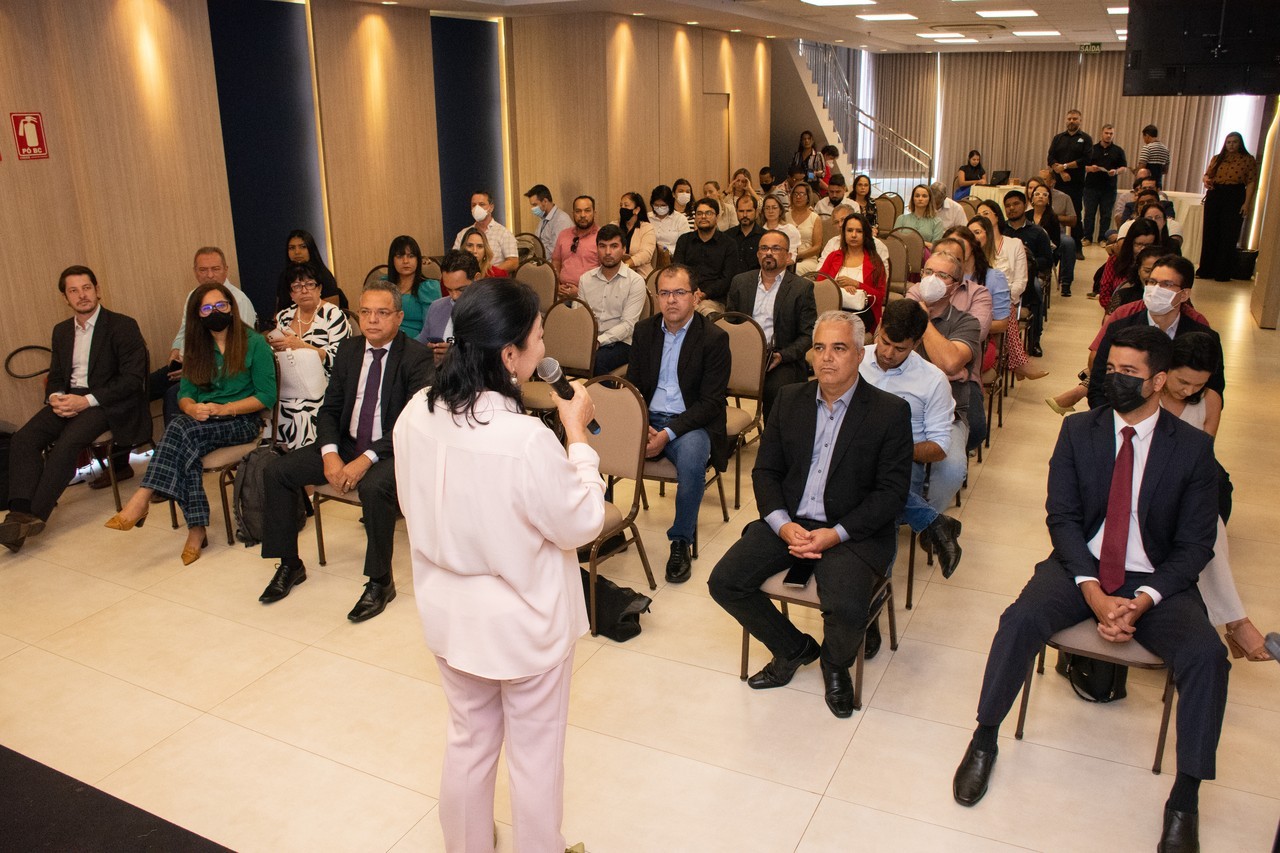 Seminário de Mudanças Climáticas e Mercado de Carbono Florestal Jurisdicional do Estado, realizado em Palmas