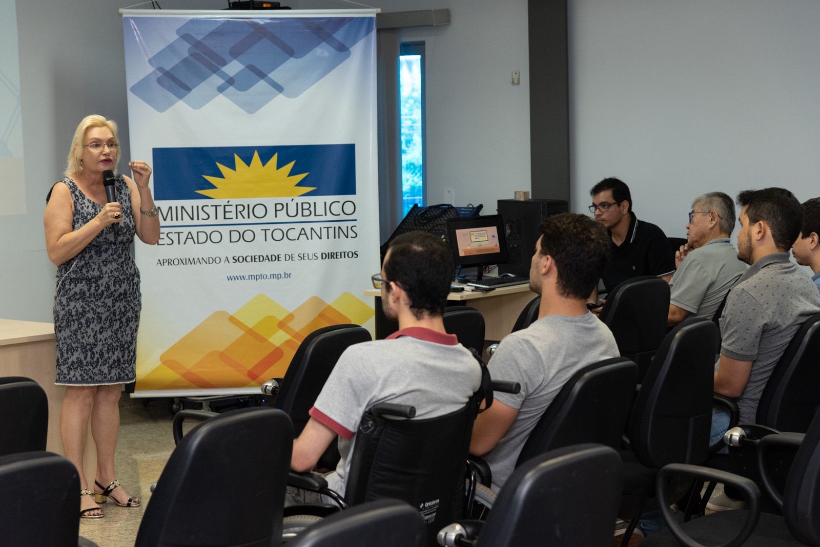 Orientação aconteceu no auditório do 1º Piso do MPE em Palmas