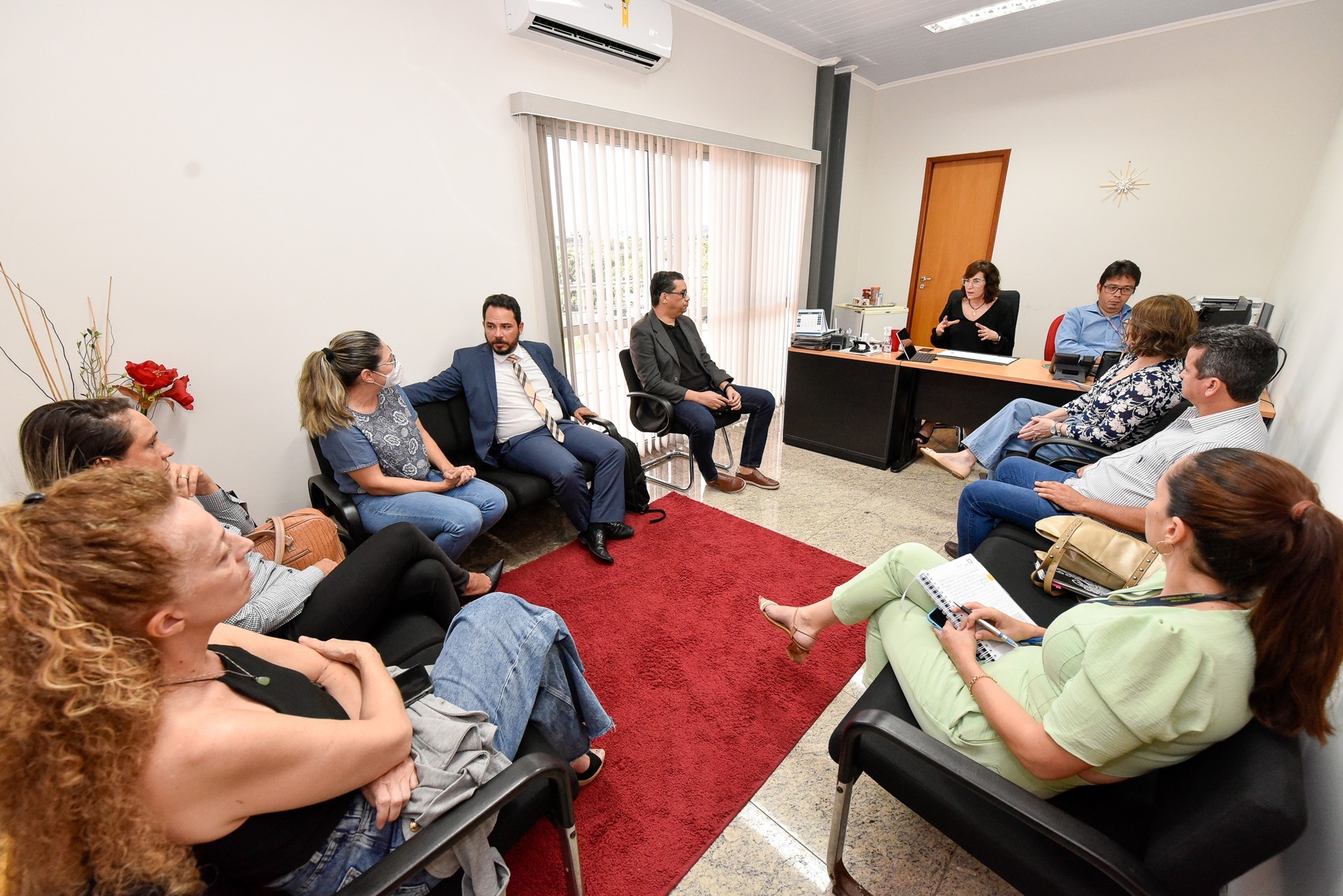 Reunião contou com representantes da prefeitura de Palmas