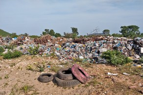 Registro de 2020 do descarte de resíduos em Lizarda