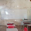 Sala de aula de escola que atende comunidade quilombola, em Arraias