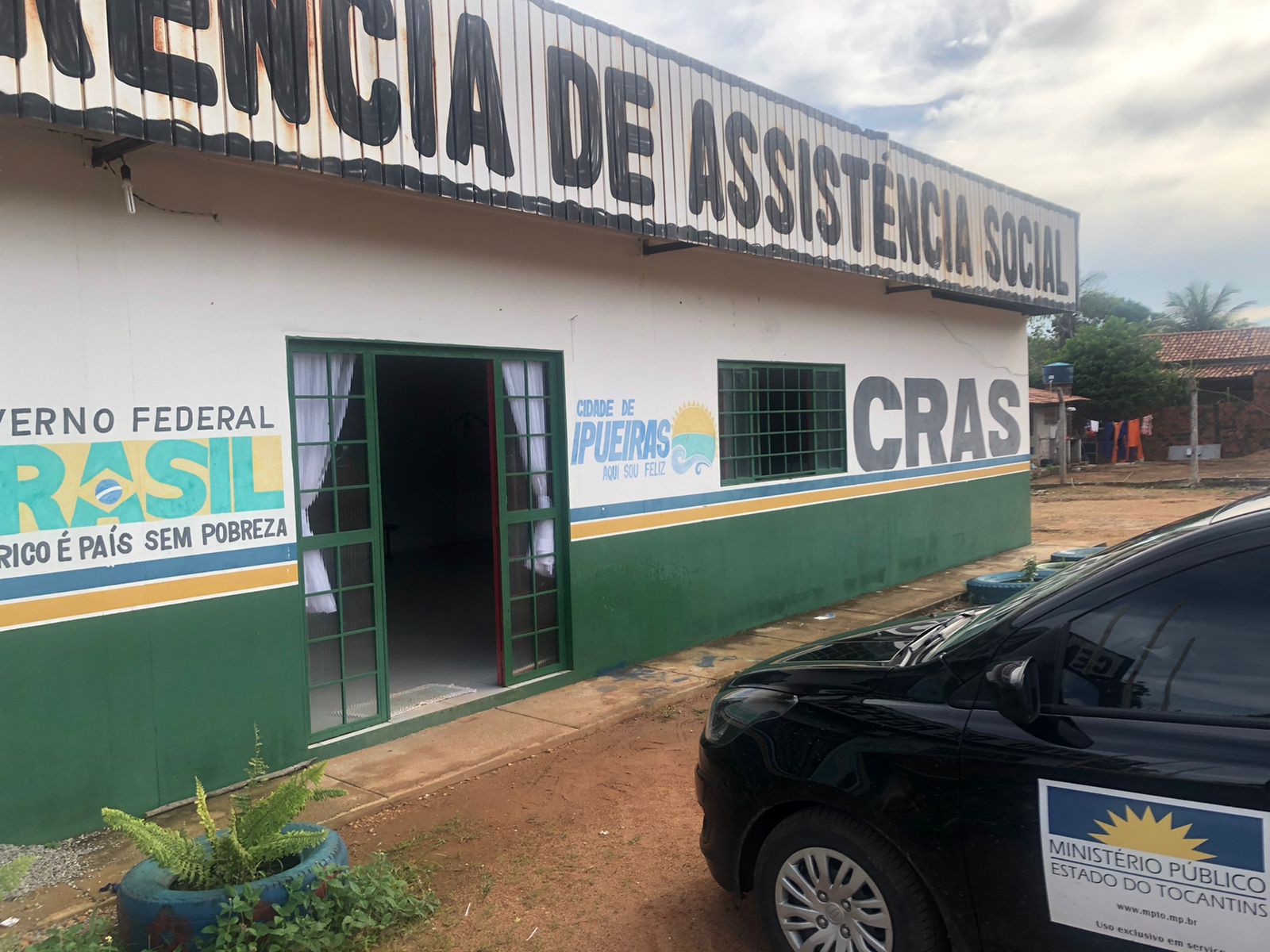 Vistoria no Centro de Referência de Assistência Social (Cras)