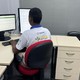 Jovem aprendiz em atividade