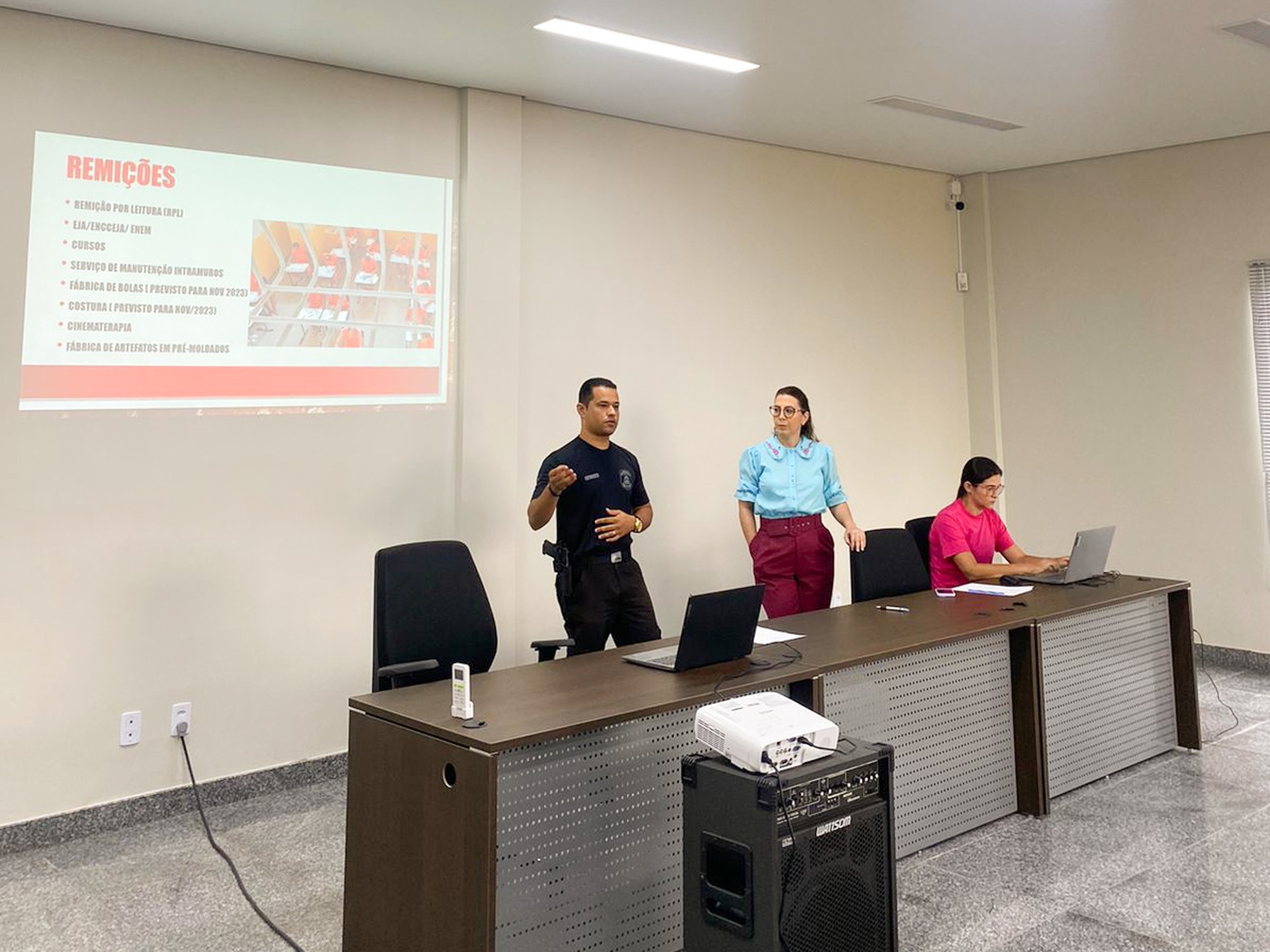 Reunião aconteceu na  promotoria de Justiça de Gurupi.