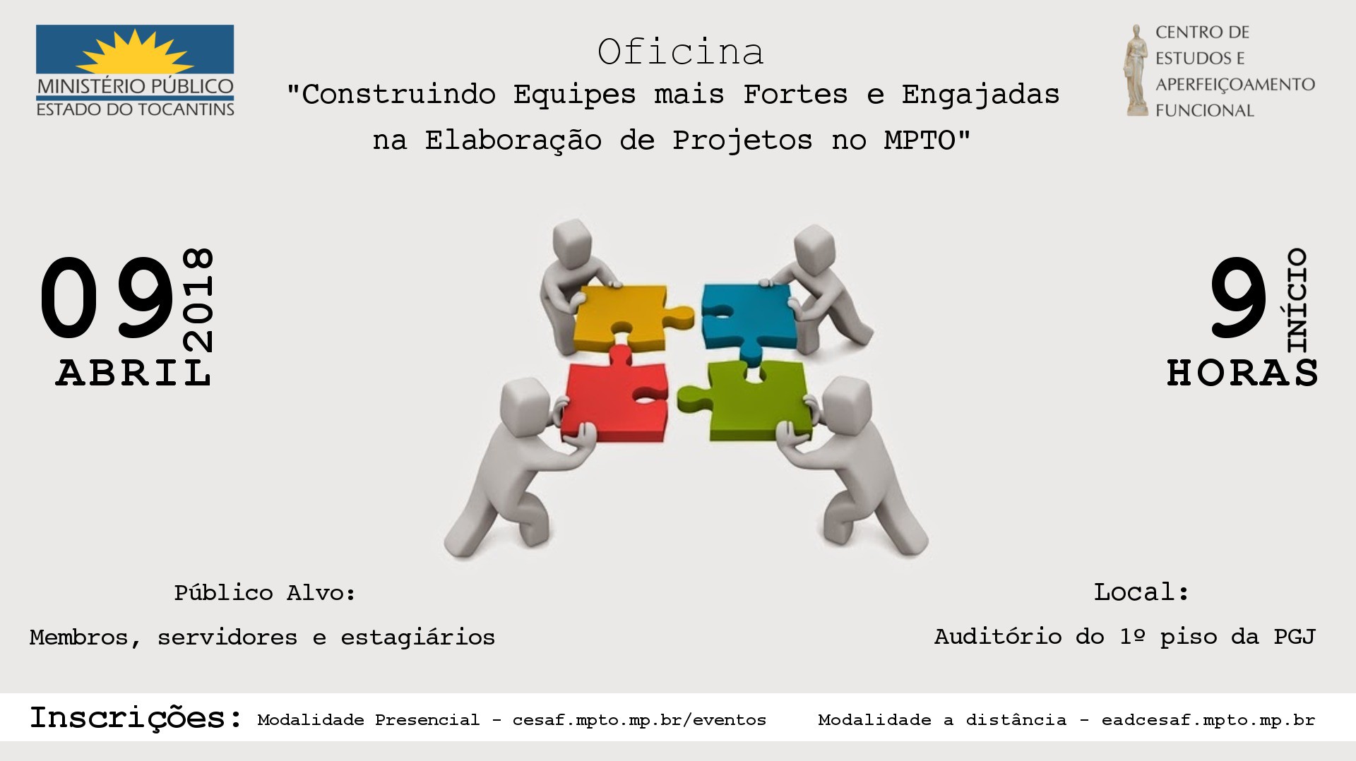 Inscrições Abertas