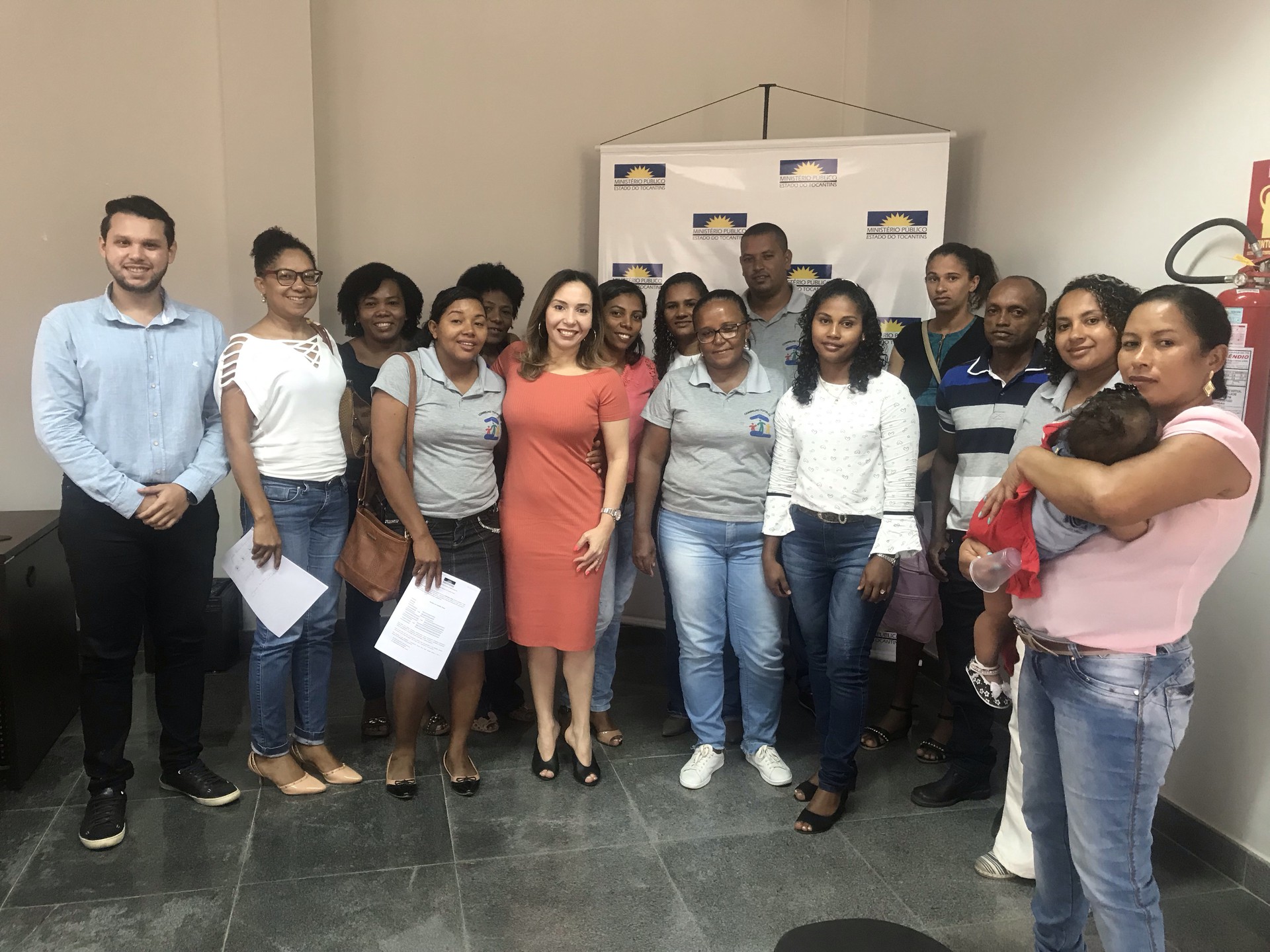 Participaram membros dos Conselhos Tutelares dos municípios de Santa Rosa do Tocantins, Natividade e Chapada da Natividade.