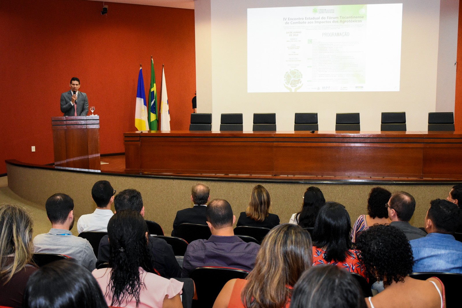 O evento é uma realização do Fórum Tocantinense de Combate aos Impactos dos Agrotóxicos