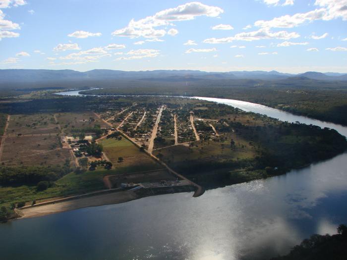 Vista aérea de São Salvador