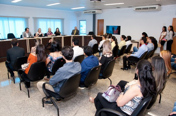 Os estudantes são alunos do núcleo de práticas jurídicas da Ulbra,.