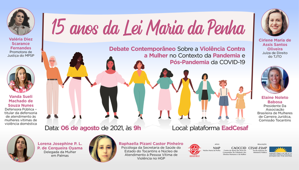 As atividades do evento ocorrerão no dia 06 de agosto, a partir das 9h, pela plataforma EadCesaf