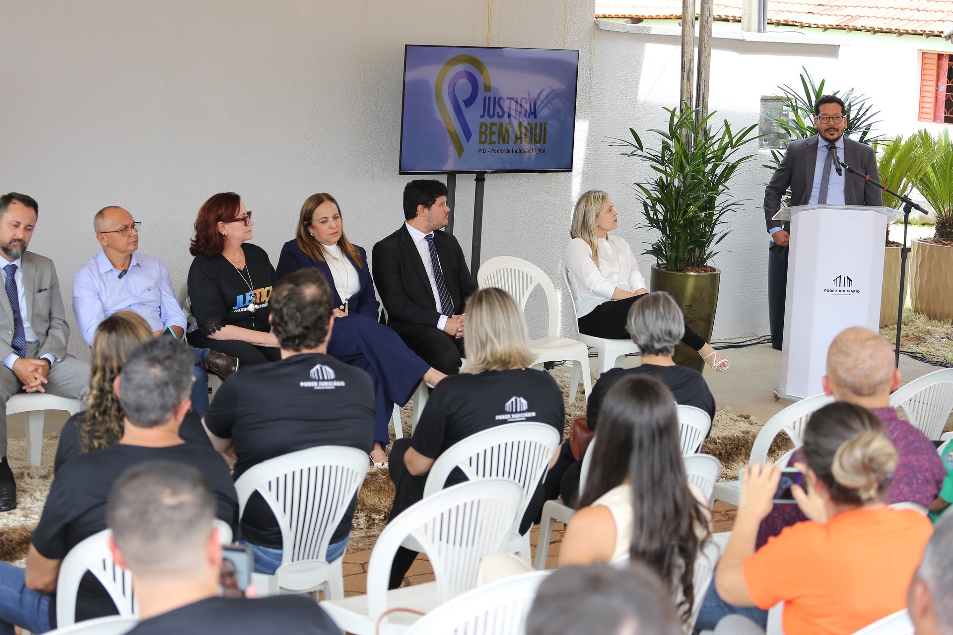 Ministério Público participa da inauguração do Justiça Bem Aqui em Almas