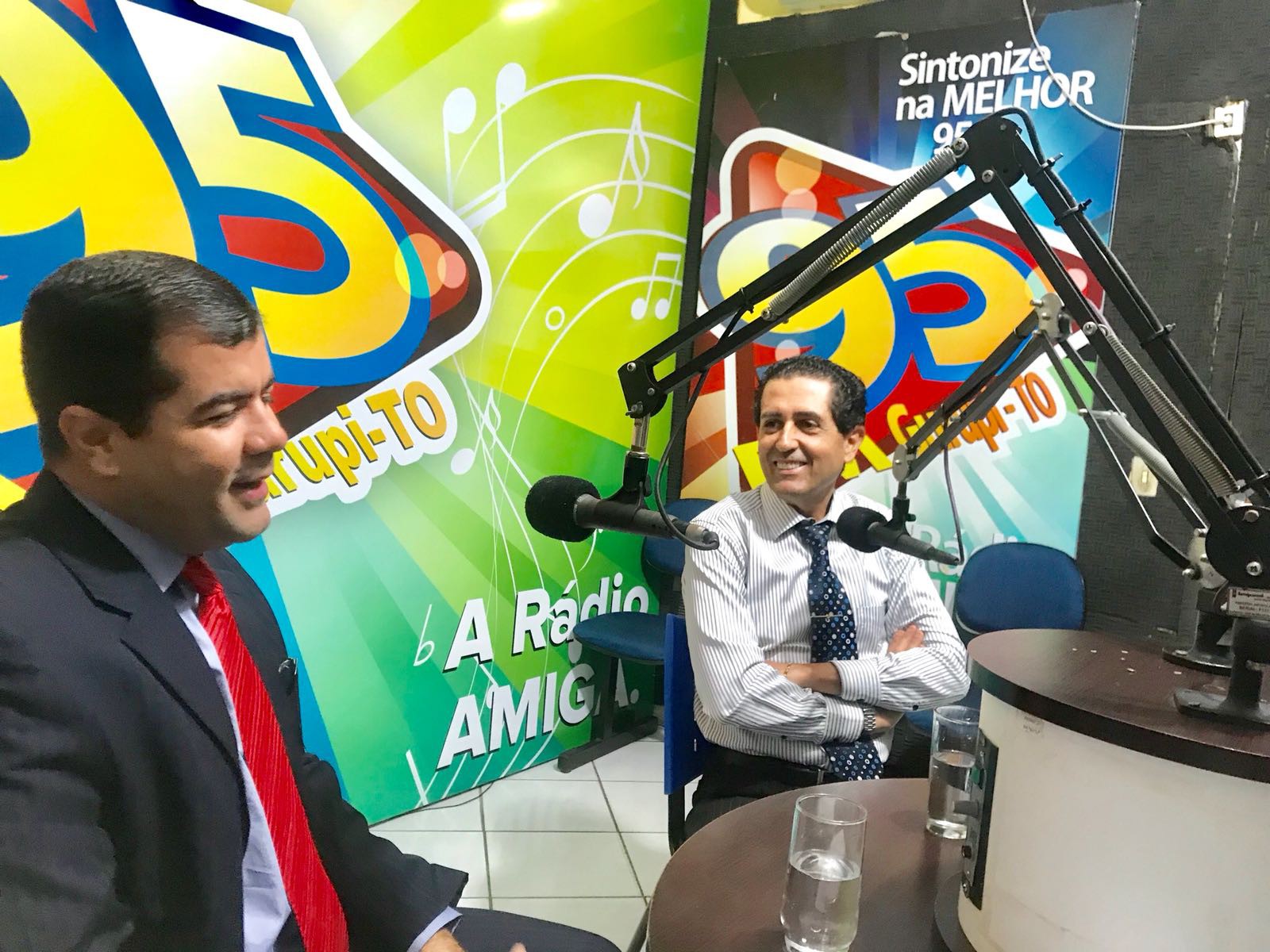 Promotor de Justiça Breno Simonassi e o Procurador-Geral de Justiça