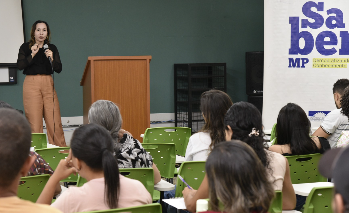 O evento faz parte do projeto “Saber MP – Democratizando o Conhecimento”