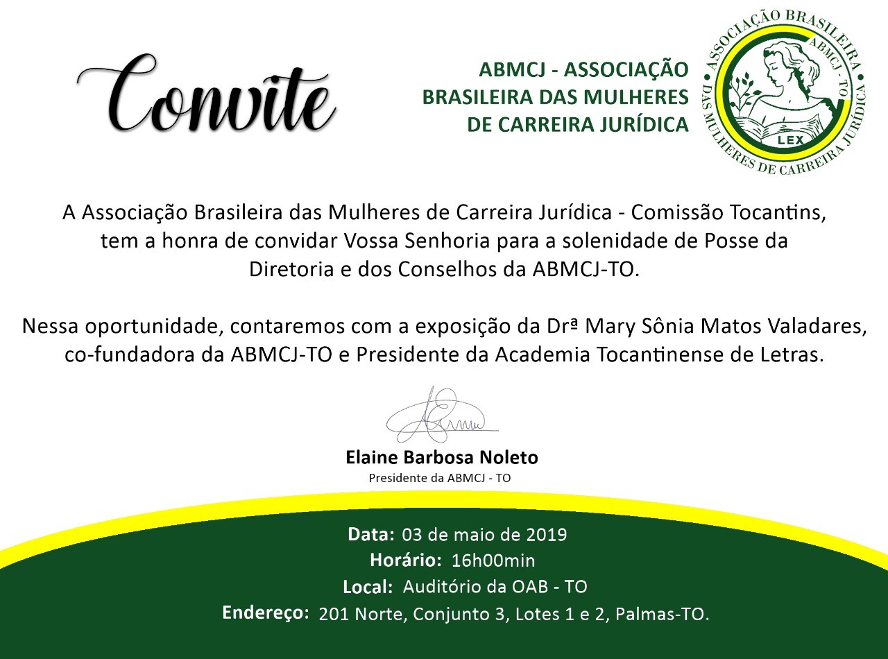 A posse acontece no próximo dia 03