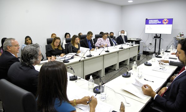 Reunião foi realizada no Tribunal de Justiça do Tocantins