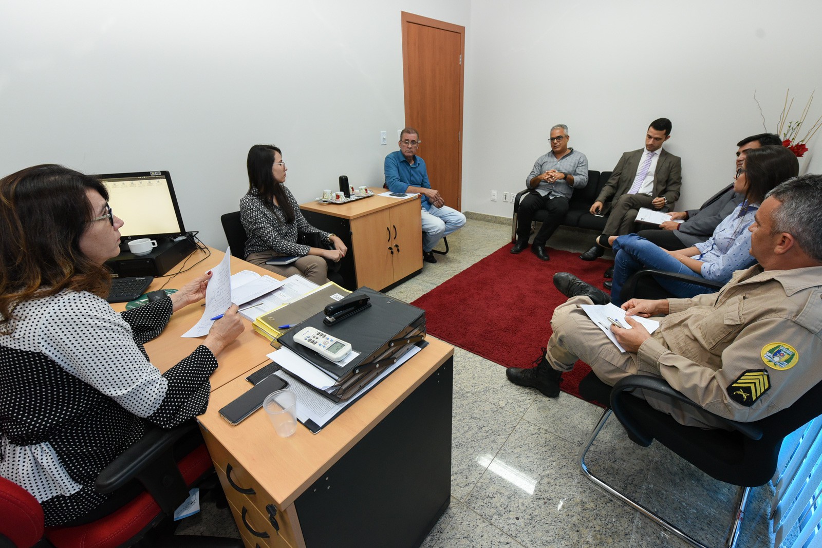 Audiência foi realizada na sede do MPE, em Palmas