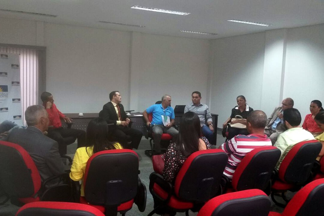 Encontro foi coordenado pelo Promotor de Justiça Luiz Antônio Francisco Pinto