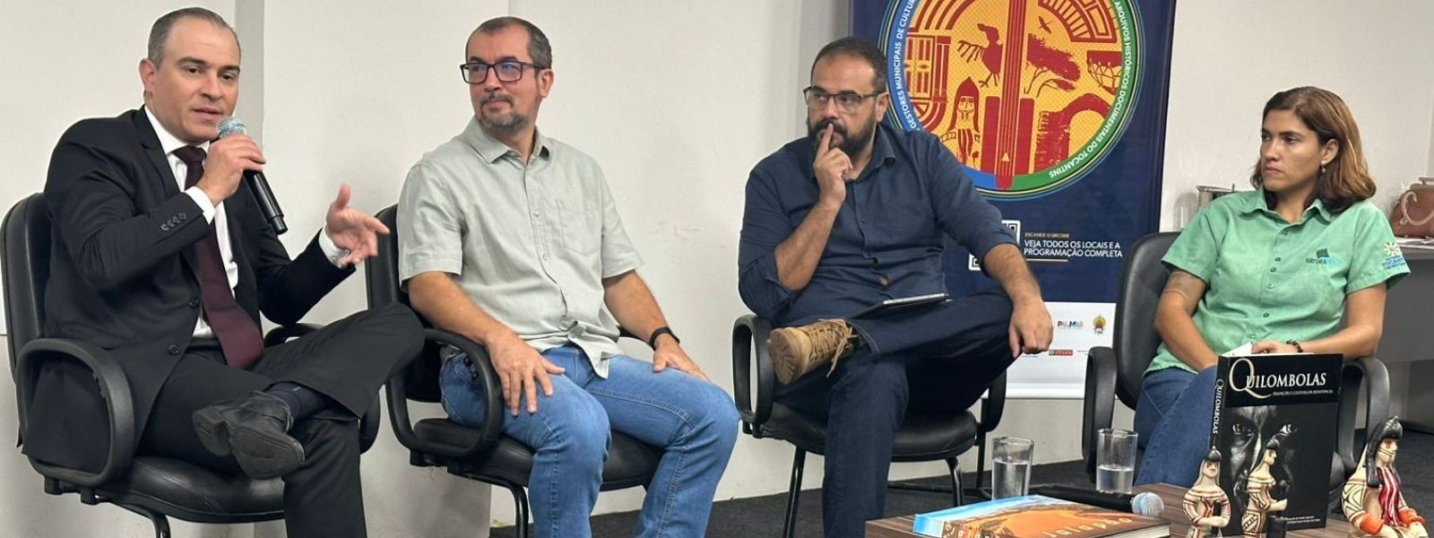 Promotor de Justiça Vinícius de Oliveira e Silva participou da Semana do Patrimônio Cultural