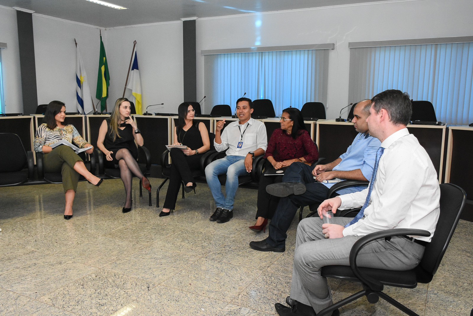Os participantes tiraram dúvidas sobre a implementação da Política Nacional de Saúde Mental