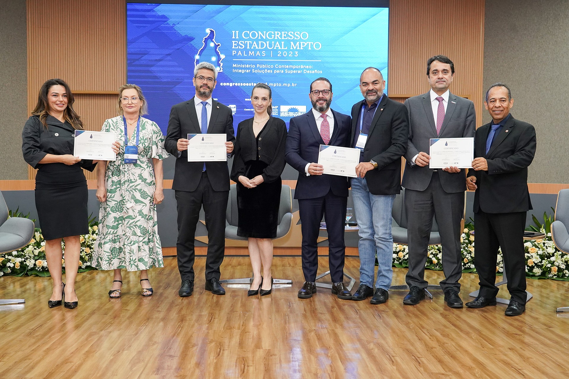 Participantes receberam certificado