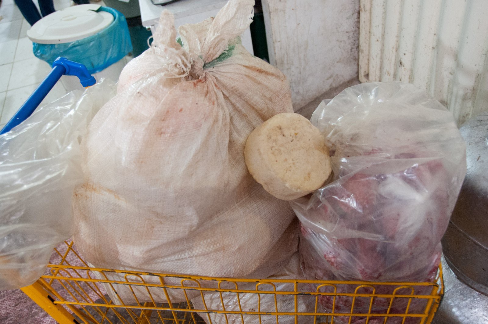 Queijo apreendido durante a operação