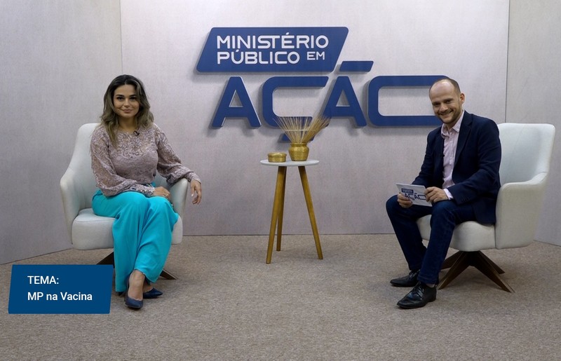 Registro da entrevista com a promotora de Justiça Araína Cesárea