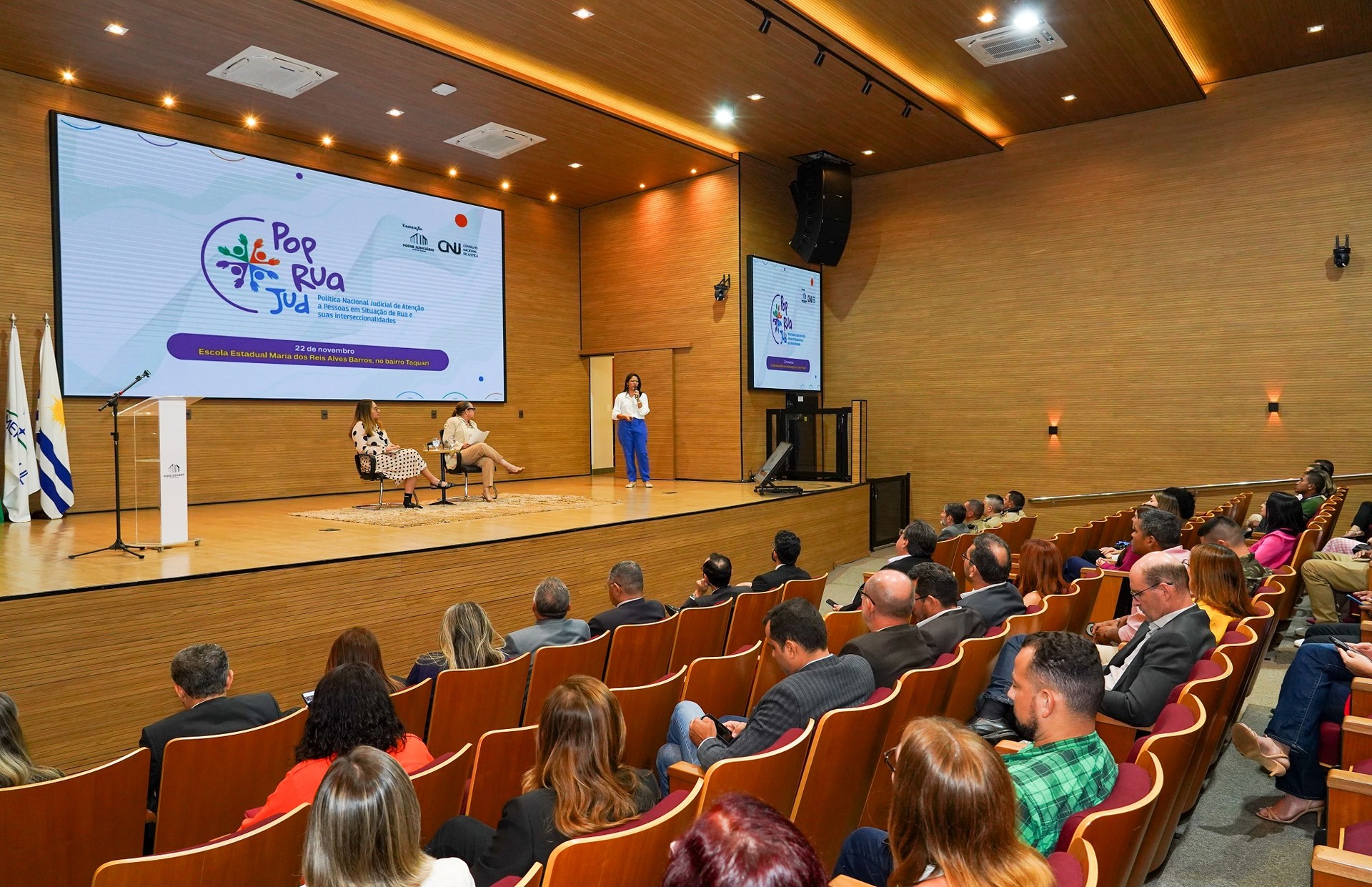 Encontro foi realizado no auditório do TJTO