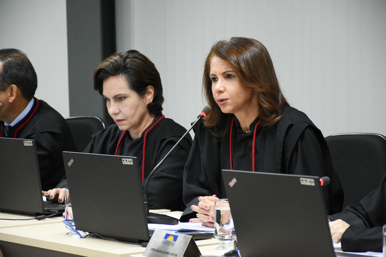 Sessão foi presidida pela Subprocuradora-Geral de Justiça, Maria Cotinha Bezerra Pereira