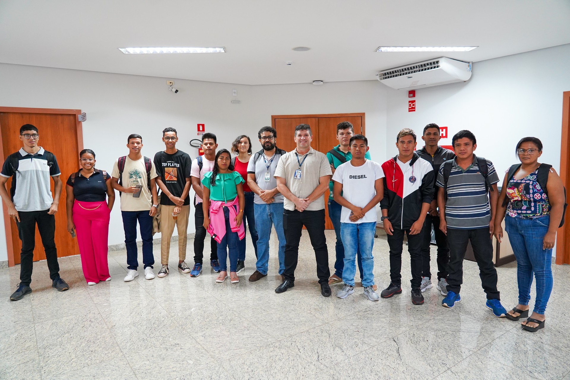 Acadêmicos do curso de Geografia da UFT, campus de Porto Nacional