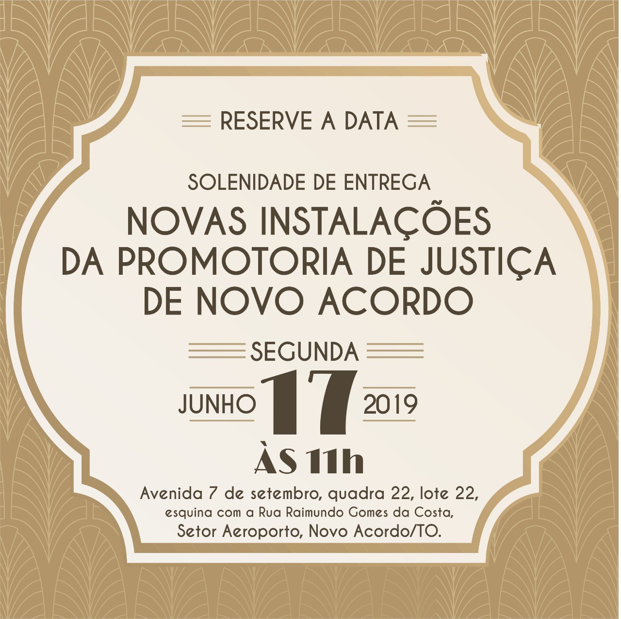 Dia 17/016, às 11h