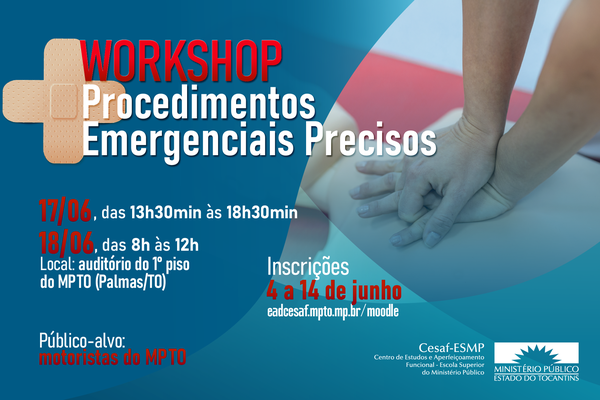 Workshop Procedimentos Emergenciais Precisos