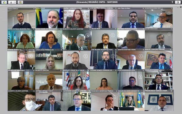 Reunião ocorreu por videoconferência