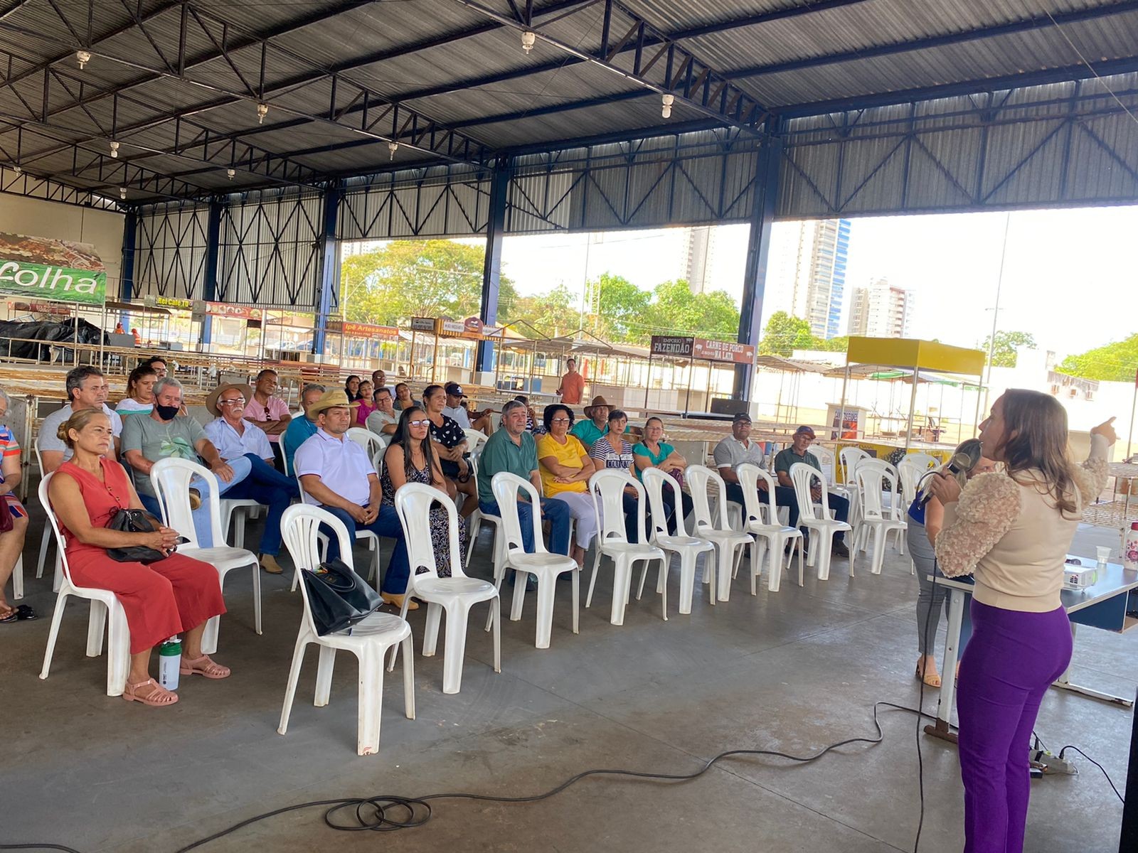 O curso foi realizado na Feira da 304 Sul em Palmas