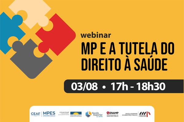 O Webinar ocorrerá no dia 3 de agosto de 2021, das 17h às 18h30.