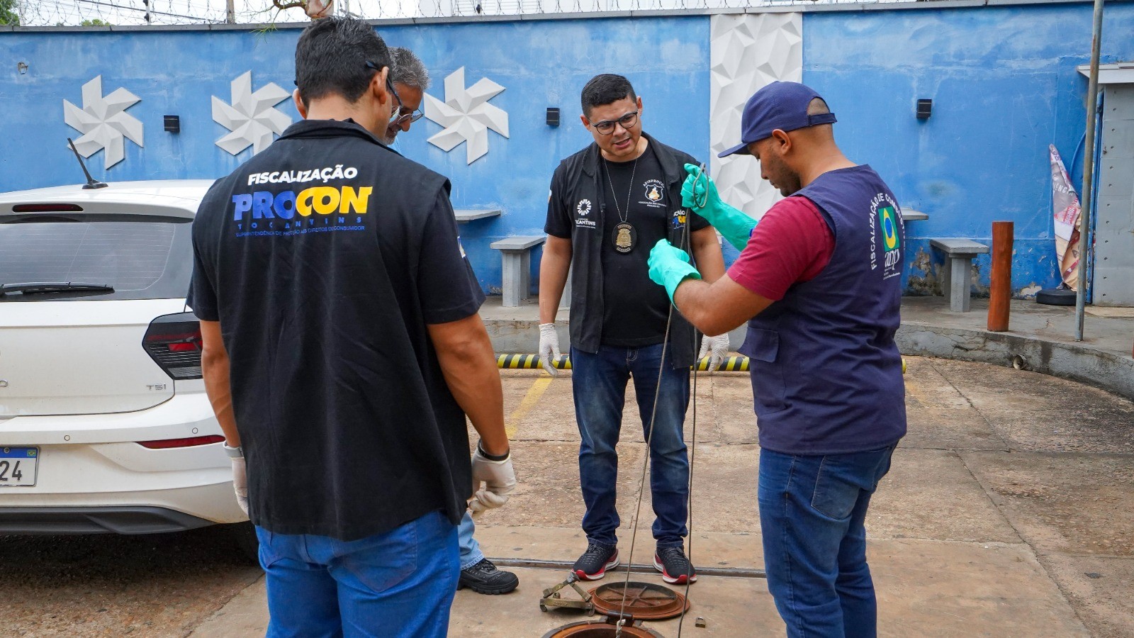 Além do MPTO, equipes do Procon Tocantins, da Agência Nacional do Petróleo (ANP) e da Secretaria da Fazenda (Sefaz). participaram.